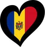 Flagge der Republik Moldau