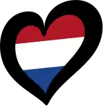 Flagge der Niederlande