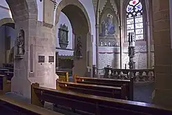 Blick ins südliche Seitenschiff