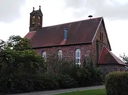 Ev. Kirche Schönbronn (Schramberg) - Längsseite des Kirchenschiffs (von Norden)