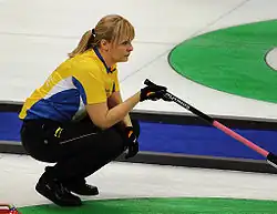 Eva Lund bei den Olympischen Winterspielen 2010