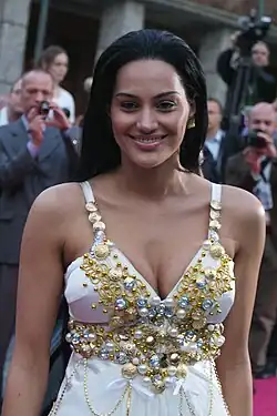 Eva Rivas beim Eurovision Song Contest in Oslo (2010)