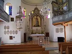 Evangelische Kirche Bad Goisern, Altarraum