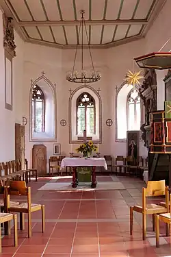 Blick in den Chorraum