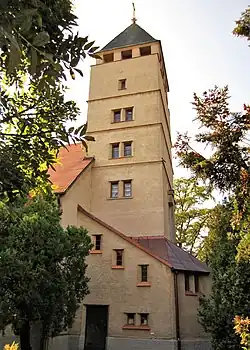 Kirche in Oberufer bei Preßburg / Prievoz bei Bratislava