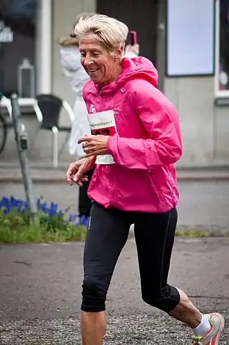 Evy Palm (hier im Jahr 2012) belegte Rang&nbsp;neunzehn