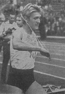 Europameisterin Ewa Kłobukowska – bei diesen Europameisterschaften auch Zweite über 200&nbsp;Meter und Siegerin mit der 4-mal-100-Meter-Staffel