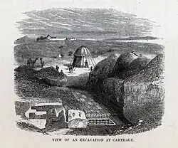 Ausgrabungen (um 1860)