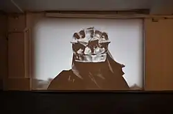 Impuls, Videoinstallation von Arnaldo Drés González. Westwerk, Hamburg, 2016