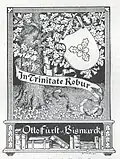 Exlibris für Otto von Bismarck