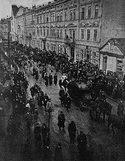 Überführung aus Jarosław 1913