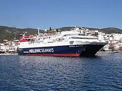 Express Skiathos vor Skiathos