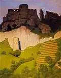 Château Gaillard aux Andelys, 1924