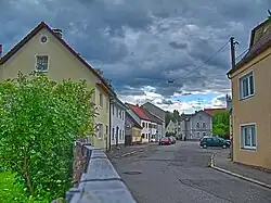 Kleinstadtidylle, Bullachstraße, Nähe Amper