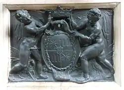 sternförmig, bepfeilt, um 1620 (Herzschild, Fürst Ernst) ∗∗∗