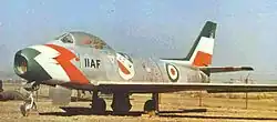 F-86 Sabre der Golden Crown