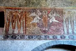 Südwand: Erhebung Maria Magdalenas durch 2 Engel