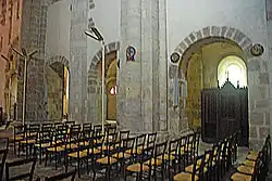 Basilika, Mittelschiff, Südwest-Wand, unten