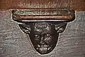 Detail Chorgestühl, Fratze