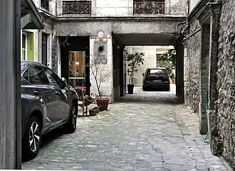 Innenhof von Nr. 123