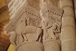 rechts: Kain und Abel