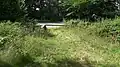 Zugang von der K44 zum Bodendenkmal „Räuberhöhle“ im FFH-Teilgebiet Gehege Idstedtwege