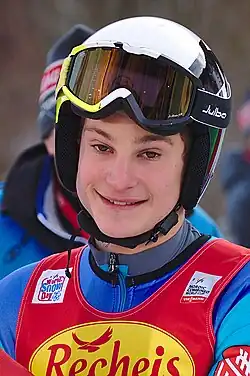 Gérard beim Weltcup in Ramsau 2016