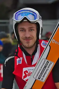 Johansen beim Weltcup in Ramsau 2016
