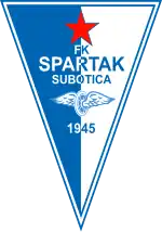 Abzeichen von Spartak Subotica
