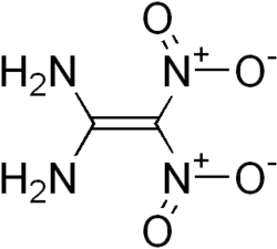 Struktur von 1,1-Diamino-2,2-dinitroethylen
