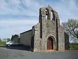 Westportal der Kirchenruine
