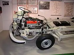 1,3-Liter-Motor BM880[14] im Barkas B&nbsp;1000-1 (längs)