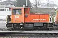 RhB Tmf 2/2 88 in Klosters Platz