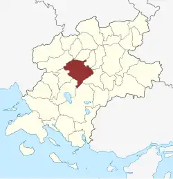 Lage des Hillerslev Sogn in der Faaborg-Midtfyn Kommune