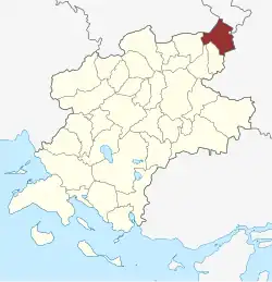 Lage des Rolfsted Sogn in der Faaborg-Midtfyn Kommune