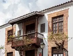 Hausfassade, Calle Real de la Plaza