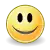 Freundliches Smiley, als Emoticon :)