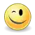 Zwinkerndes Smiley, als Emoticon;)
