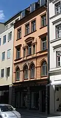 Wohn- und Geschäftshaus im Stil der Neurenaissance, 1876 erbaut, Färbergraben Nr. 11
