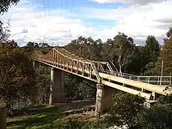 Fairfield Pipe Bridge im Yarra Park