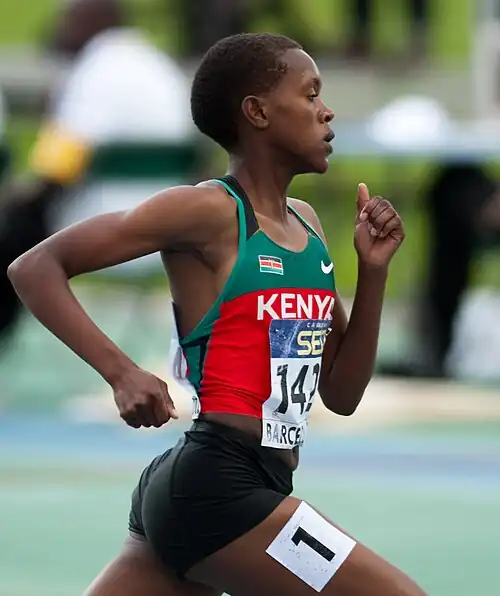 Faith Kipyegon kam auf den fünften&nbsp;Platz