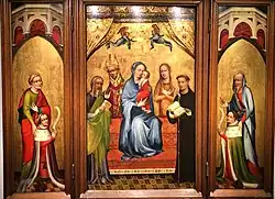 Marienaltar mit den Erzbischöfen Falkenstein