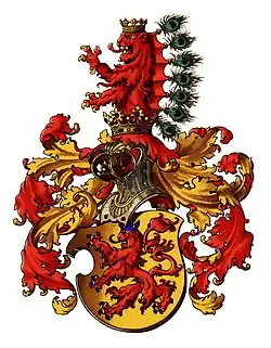 Wappen der gefürsteten Grafen von Habsburg