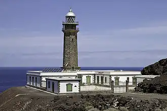 Der Leuchtturm von Orchilla am westlichen Ende des E7