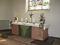 Altar im Chorraum