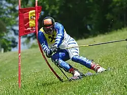 Fausto Cerentin im FIS-Riesenslalom von Rettenbach im Juni 2010
