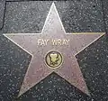Fay Wrays Stern auf dem Hollywood Walk of Fame