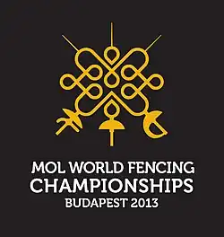 Logo der Fechtweltmeisterschaften 2013