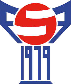 Logo des färöischen Fußballverbandes Fótbóltssamband Føroya