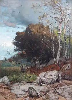 Opferstätte, 1884 (WVZ F0389), Öl auf Leinwand, 111 × 83 cm, Privatbesitz